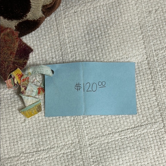 Unique Handmade Multi-Color Fur Accent Shoulder Bag - Picture 7 of 8